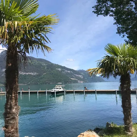 Moderne Mit Panoramablick Auf Thunersee Lejlighed Krattigen