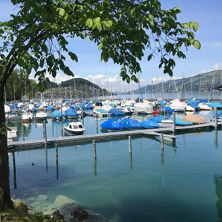 Moderne Mit Panoramablick Auf Thunersee Lejlighed Krattigen