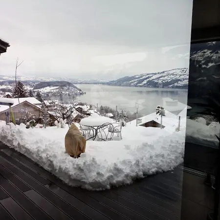 Moderne Mit Panoramablick Auf Thunersee *