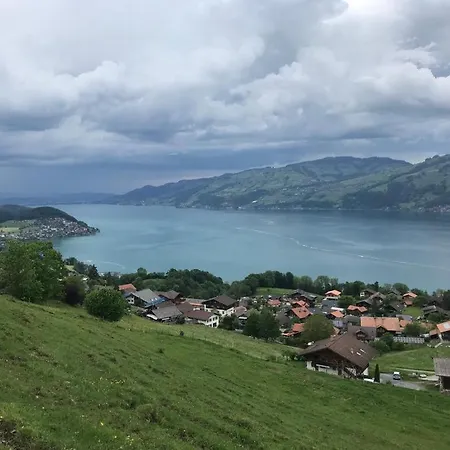 Moderne Mit Panoramablick Auf Thunersee * Krattigen